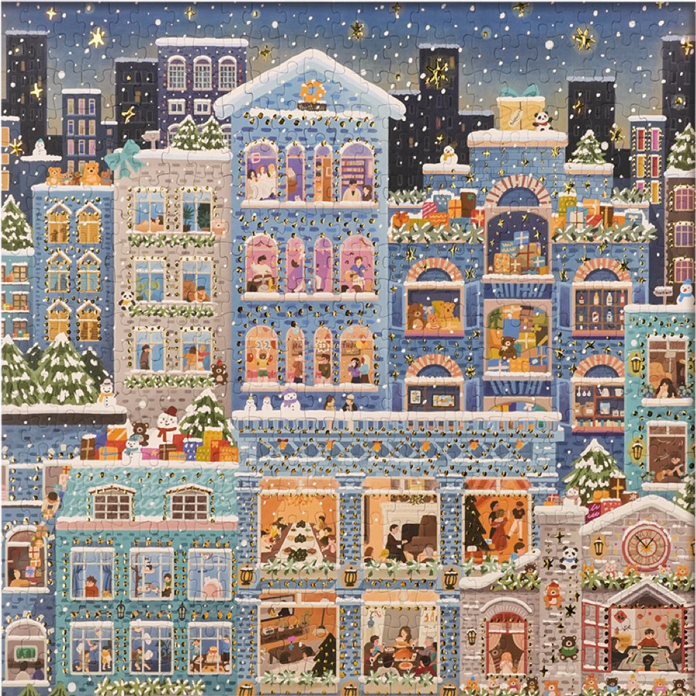 Merry Snowy Night
