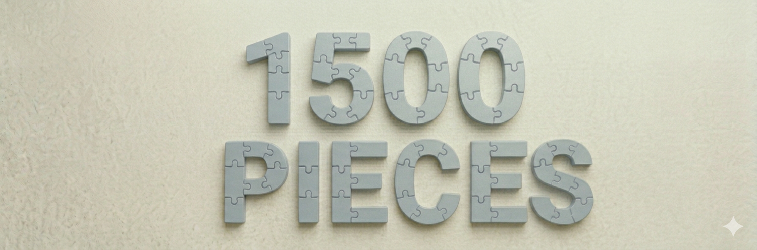 1500 Pieces🧩
