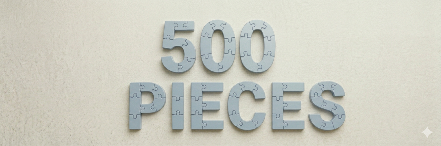 500 Pieces🧩